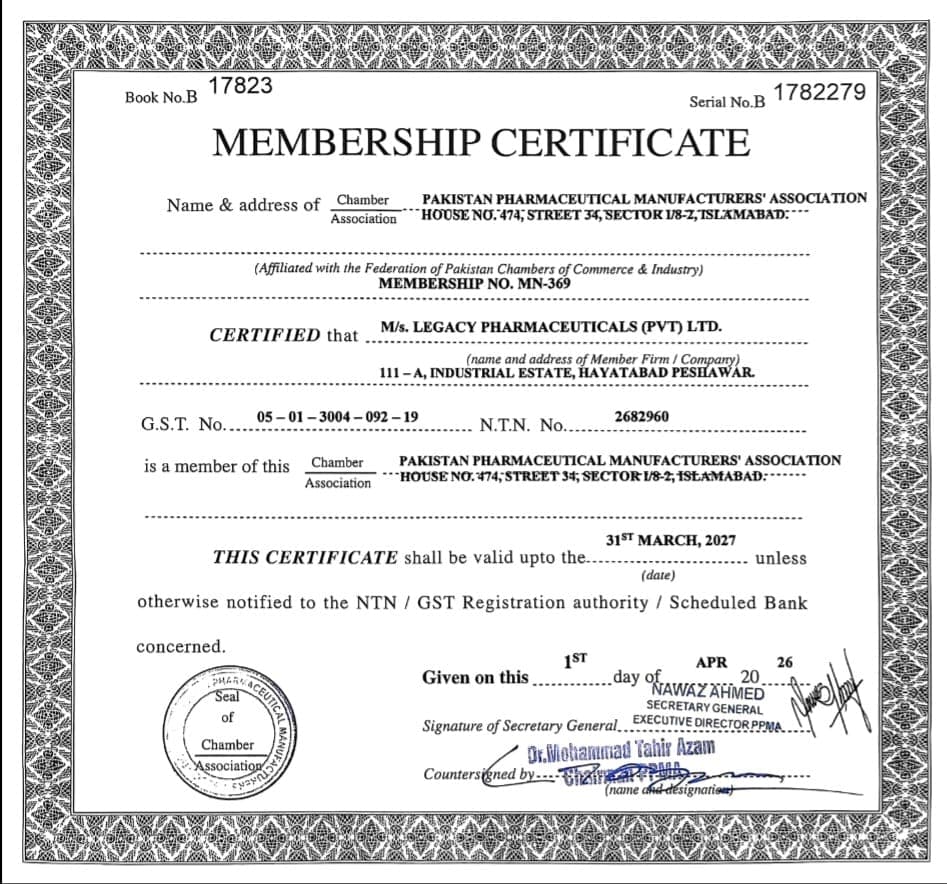 MEMBERSHIP CERTIFICATE