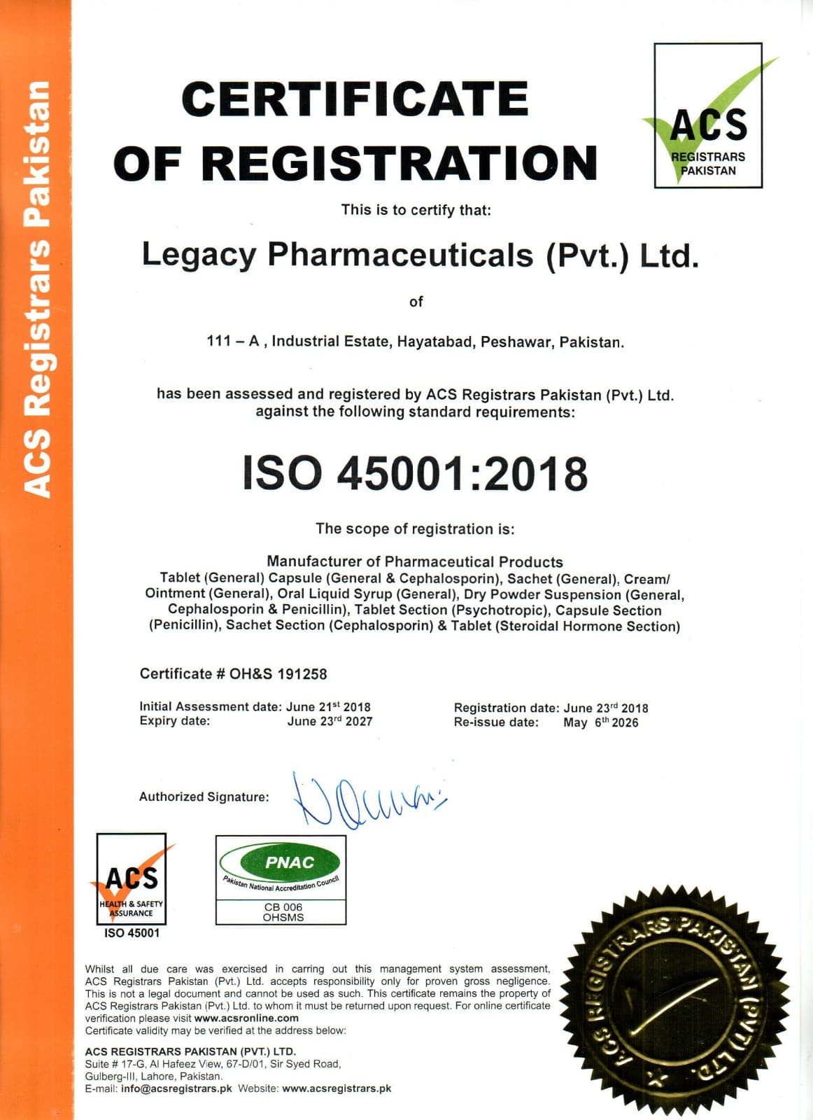 ISO 45001 - 2018